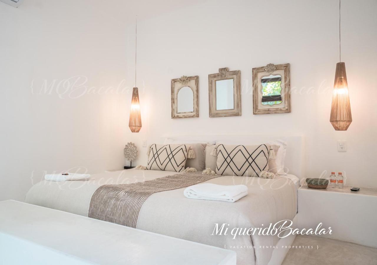Villa Casa Pibe, Private Jacuzzi, Pier And Rooftop Bacalar Exterior foto